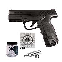 Steyr M9A1 CO2 Pistole 4,5mm Stahl BBs 3 Joule - Set