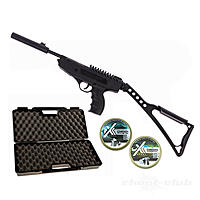 Swiss Arms Fire Pistol Luftpistole 4,5 mm im Set mit Koffer