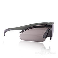 Swiss Eye Raptor L Schutzbrille / Sportbrille gr�n mit 2 Wechselgl�sern