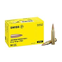 Swiss P B�chsenpatronen DS-1 .223 Rem  4,1g   50 Stk