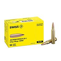 Swiss P LR-1 B�chsenpatronen .223 Rem 4,5g 50 Schuss
