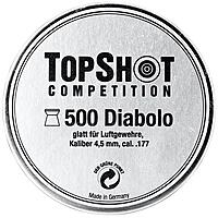 TOPSHOT Competition 4,5 mm Diabolo glatt 500 Stk