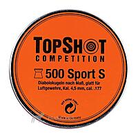 TOPSHOT Competition 4,5mm Diabolo Sport-S LG 0,53g 500 Stk