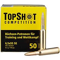 TOPSHOT Competition 6,5x55 FMJ BT 9,1g / 140grs. 50 Stk.