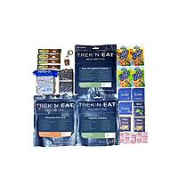 TREK'N EAT Day Ration Pack Typ 4 1034g Vegetarisch Tagesration mit Jambalaya und Nudeln in Soja-Bolognese