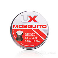 Umarex Mosquito Flachkopf-Diabolos - 5,5mm - 250 Schuss