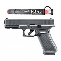 Umarex T4E Glock 17 Gen5 RAM Co2 Waffe .43 SET mit T4E PB Pfeffermunition