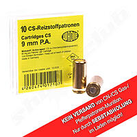 WADIE CS-Reizstoffpatronen 9mm P.A.K. 80mg 10 STK.