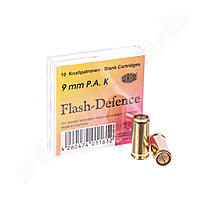 Wadie Flash Defence Blitz Schreckschussmunition Kal. 9mm P.A.K. Wadie Flash Defence Blitz Schreckschussmunition Kal. 9mm P.A.K.