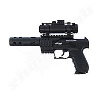 Walther Night Hawk Co2 Pistole NBB 4,5mm Diabolos schwarz