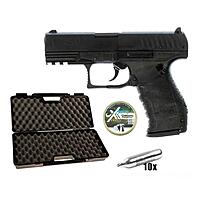 Walther PPQ CO2 Pistole NBB 4,5 mm Diabolos - Koffer-Set