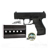 Walther PPQ CO2 Pistole NBB 4,5 mm Diabolos im Plinking-Set