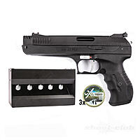 Weihrauch HW 40 PCA Luftpistole Vorkompression 4,5mm Diabolo Plinking-Set