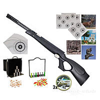 Weihrauch HW 97 Black Line 4,5 mm Diabolos im Super-Target-Set