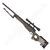 Well L96 MB-01 Airsoft Sniper Set Upgraded 6mm - OD Green