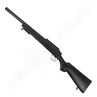 Well MB02A SR1 Short 6mm Airsoft Scharfschtzengewehr ab 18 - Black