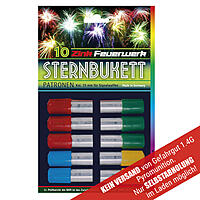 ZINK Sternbukett - 10x Feuerwerksgeschosse Kaliber 15 mm - fr Schreckschusswaffen