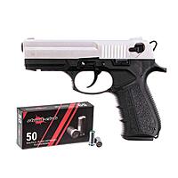 Zoraki 2918 Matt Chrom Schreckschusspistole inkl. 50 Platzpatronen