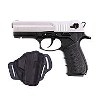 Zoraki 2918 Matt Chrom Schreckschusspistole inkl. Grtelholster