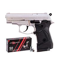 Zoraki 914 9mm P.A.K. matt chrom im Set mit Platzpatronen