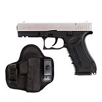 Zoraki 917 Matt Chrom Schreckschusspistole inkl. Grtelholster