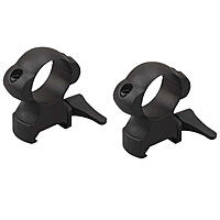 shoXx PSM Montageringe  25,4mm High fr 21mm Weaver-/Picatinny-Schiene Stahl Schwarz
