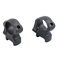 shoXx PSM Montageringe  25,4mm High fr 21mm Weaver-/Picatinny-Schiene Stahl Schwarz