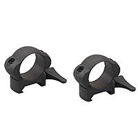 shoXx PSM Montageringe  25,4mm Low fr 21mm Weaver-/Picatinny-Schiene Stahl Schwarz