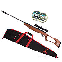 shoXx XS25SF Kipplauf Luftgewehr 4,5 mm Diabolo im Futteral Set