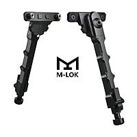 shoXx Zweibein Bipod 19-23cm Split-Design Aluminium f�r M-LOK schwarz