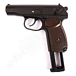 Gletcher Makarov PM CO2-Pistole 4,5mm BB - Vollmetall - Koffer-Set Bild 3