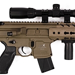 Sig Sauer MCX CO2 Gewehr 4,5mm Diabolos + ZF 1-4x24 Bild 4