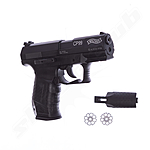 Walther CP99 brüniert - CO2 Pistole 4,5mm - Set Bild 5