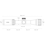 Hawke Vantage 2-7x32 Zielfernrohr - MIL DOT Bild 5