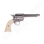 Colt SAA .45 Nickel CO2-Revolver 4,5mm Diabolos - Set Bild 4
