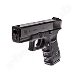 Glock 19 - CO2 Pistole / schwarz, Kaliber 4,5 mm mit Metallschlitten Bild 4