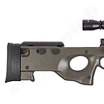 Well L96 AWP FH Airsoft Sniper Starter Set OD Green Upgraded 
