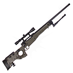 Well AW .338 Airsoft Sniper MB08 Starter Set OD Green / Upgraded Bild 3