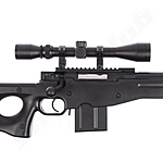 Well MB4402 AWP Airsoft Sniper Starter Set Schwarz Bild 4
