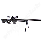 Well MB4402 AWP Airsoft Sniper Starter Set Schwarz Bild 5
