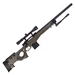 Well MB4402 AWP Airsoft Gewehr Kal. 6 mm Sniper Starter Set OD Green Bild 3