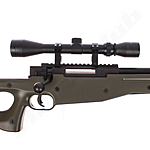 Well L96 MB-01 Airsoft Sniper Set Upgraded 6mm - OD Green Bild 5