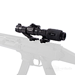 Umarex MPS 3 mit Point Sight PS22 und 3-fach Magnifier 