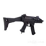 ASG CZ Scorpion EVO 3 A1 HPA Airsoft Maschinenpistole 6mm BB Schwarz Bild 4