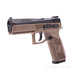 ASG CZ P-09 Airsoft Gas GBB Pistole ab18 - TAN Bild 4