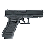 Glock 17 Co2 Pistole Blowback 4,5mm BB schwarz Metallschlitten Bild 3