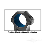 UTG Pro Scope Montageringe Medium Profile  1 22mm Picatinny-Schiene Bild 4