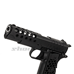 WE M1911 Hex Cut Airsoft Pistole Full Metal GBB 6mm BB Hop-Up Bild 5