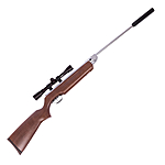 Weihrauch HW 35K Silverwood Luftgewehr 4,5mm im Kugelfang Set 