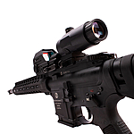 Schmeisser AR15 M5F .223Rem+Falke LE Red Dot+B3X Magnifier+Futteral 